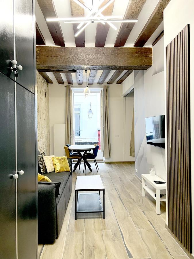 Marais Appartement 2 Chambres 2 Salles De Bain - Spa Jacuzzi ! París Exterior foto